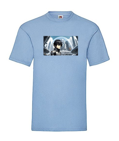 Anime Sci-Fi - Tricou Sci-Fi Future anime - Blue dome boy