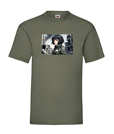 Anime Sci-Fi - Tricou SF Future anime - Future combat girl
