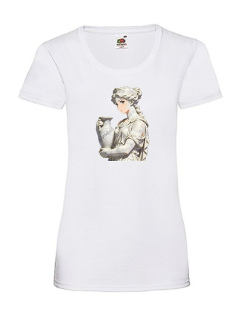 Statui - Tricou statui anime - Anime Roman noble with a vase