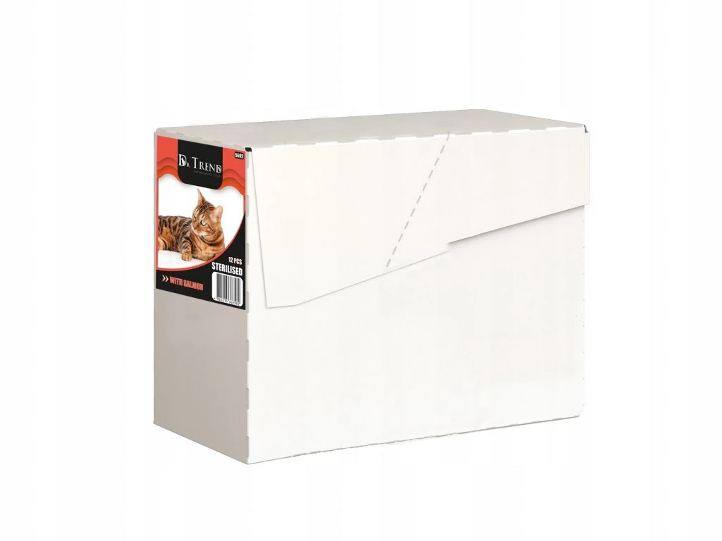 Hrana umeda completa Dr.Trend Premium pentru pisici sterilizate - cu somon, 85g [2]