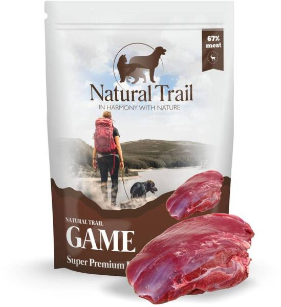 Hrana umeda completa Natural Trail pentru caini – Vanat, 500 g [1]