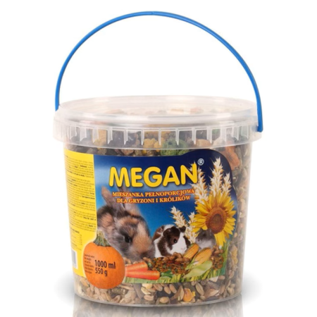 Rozătoare - Hrana completa Megan pentru rozatoare – 1L (550g)