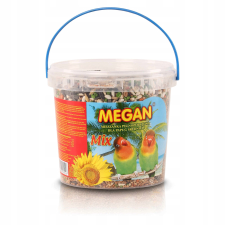 Păsări - Hrana Megan Mix pentru papagali de talie medie – 1L (0, 65kg)