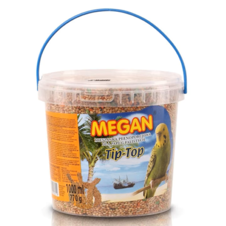 Păsări - Hrana Megan Tip-Top pentru perusi, 1L (0, 77kg)