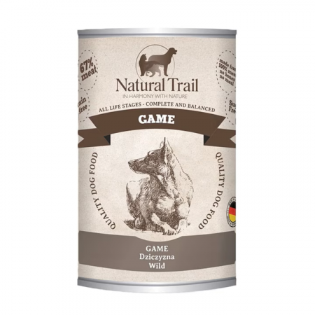 Hrana Pentru Caini - Hrana umeda completa  Natural Trail pentru caini - Vanat, 800g