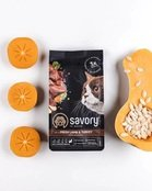 Hrană uscată completa Savory pentru pisici cu digestie sensibilă - cu carne proaspătă de miel și curcan, 0,4 kg [1]
