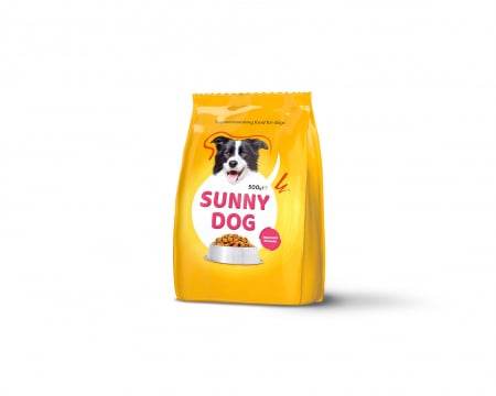 Hrana Uscata - Hrana uscata completa Sunny Dog pentru caini adulti - cu carne pui, 500g