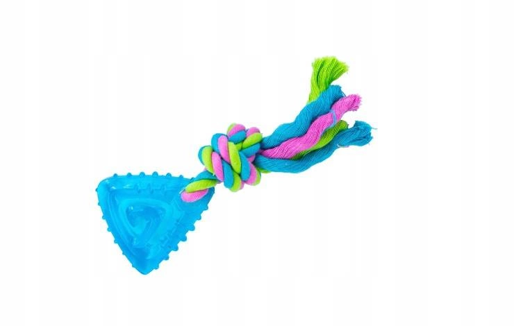 Accesorii - Jucarie de mestecat Faraon pentru căței - din cauciuc cu cordon, 25cm