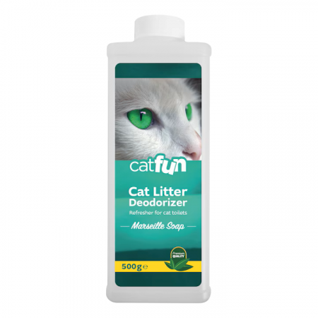 Neutralizator - Neutralizator mirosuri litiera Catfun Deodorizer Marselle Soap, 0.5kg