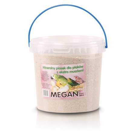 Păsări - Nisip cu scoici Megan pentru pasari , 1L (1.5kg)