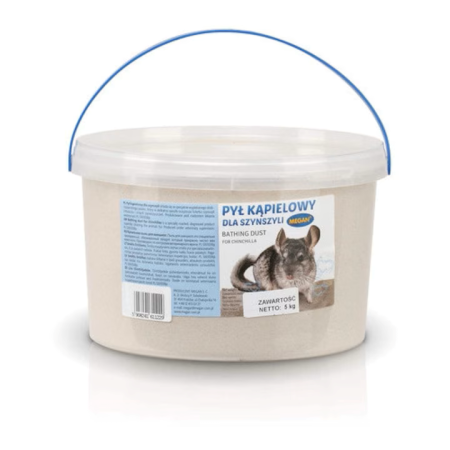 Rozătoare - Nisip de baie Megan pentru sinsile, 5 kg