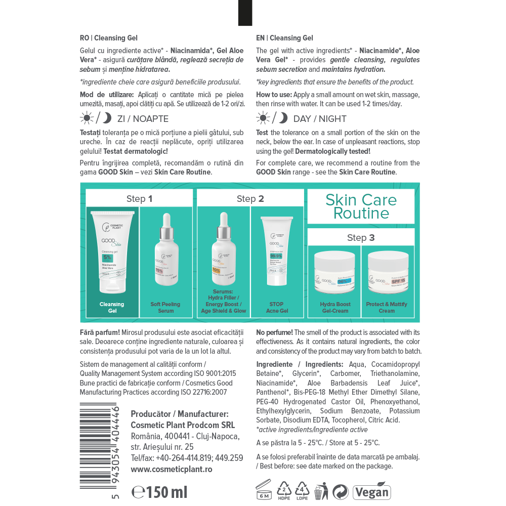 Gel de curățare Good Skin [3]