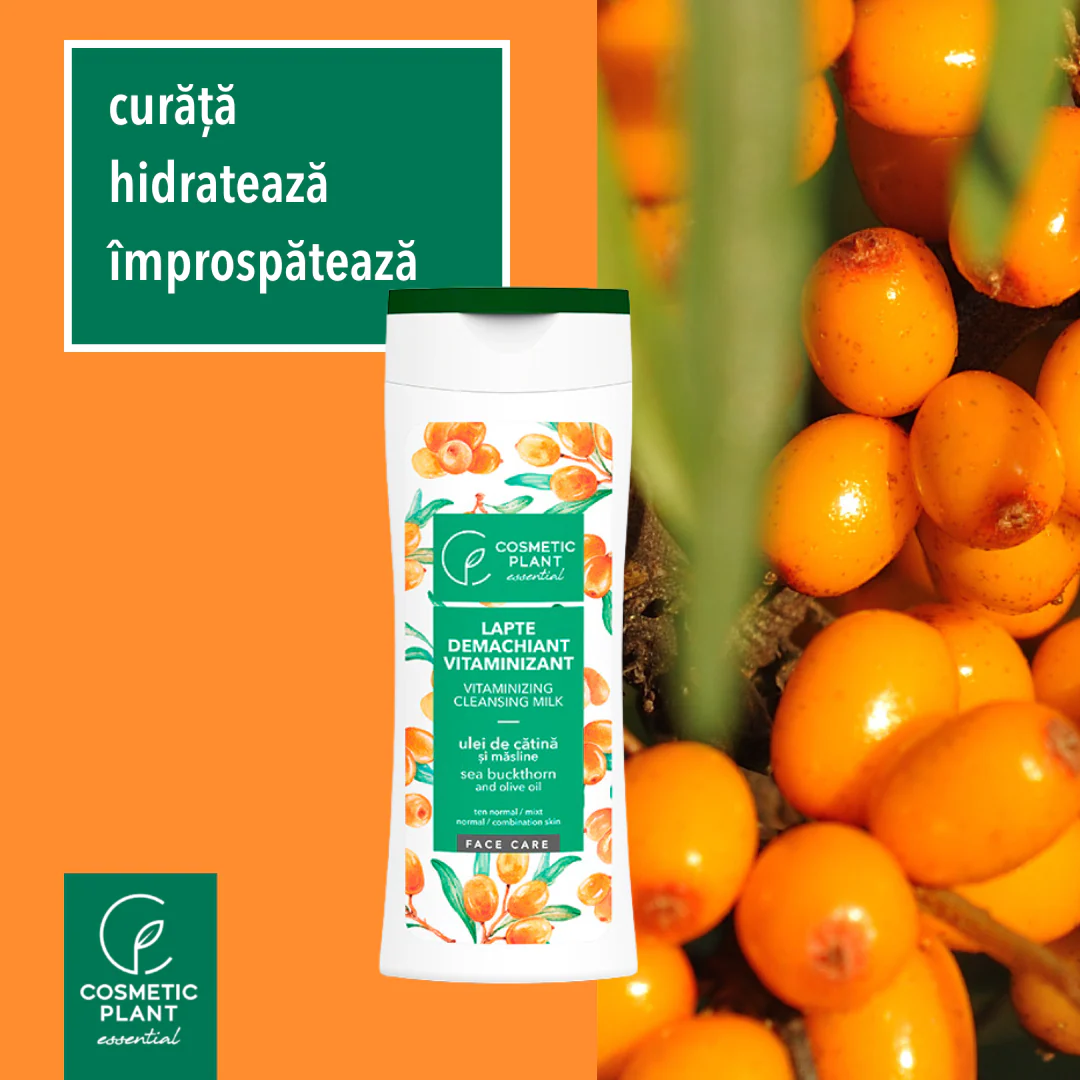 Lapte demachiant vitaminizant Cătină [2]