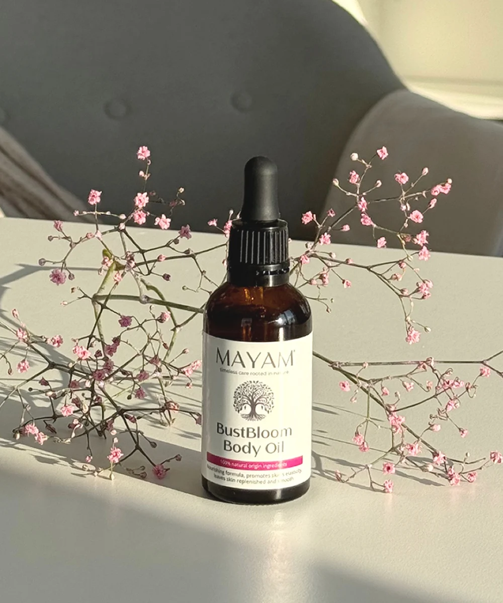 Ulei natural fermitate bust și decolteu - MAYAM, BustBloom Body Oil [2]