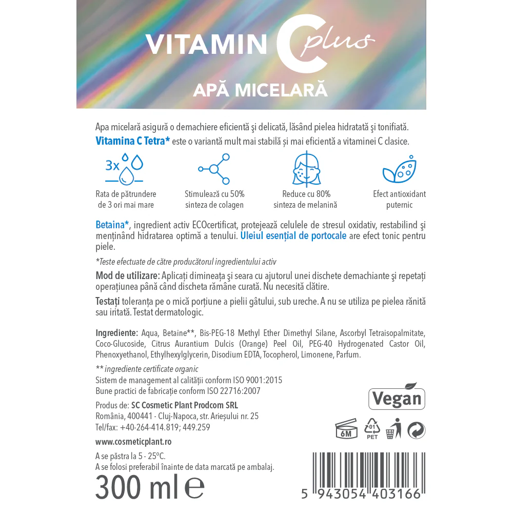 Apă Micelară Vitamin C Plus [2]