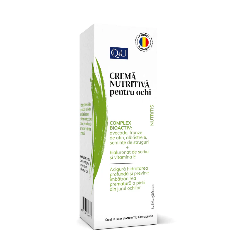 Ochi și Buze - Cremă pentru Ochi Q4U NutriTIS