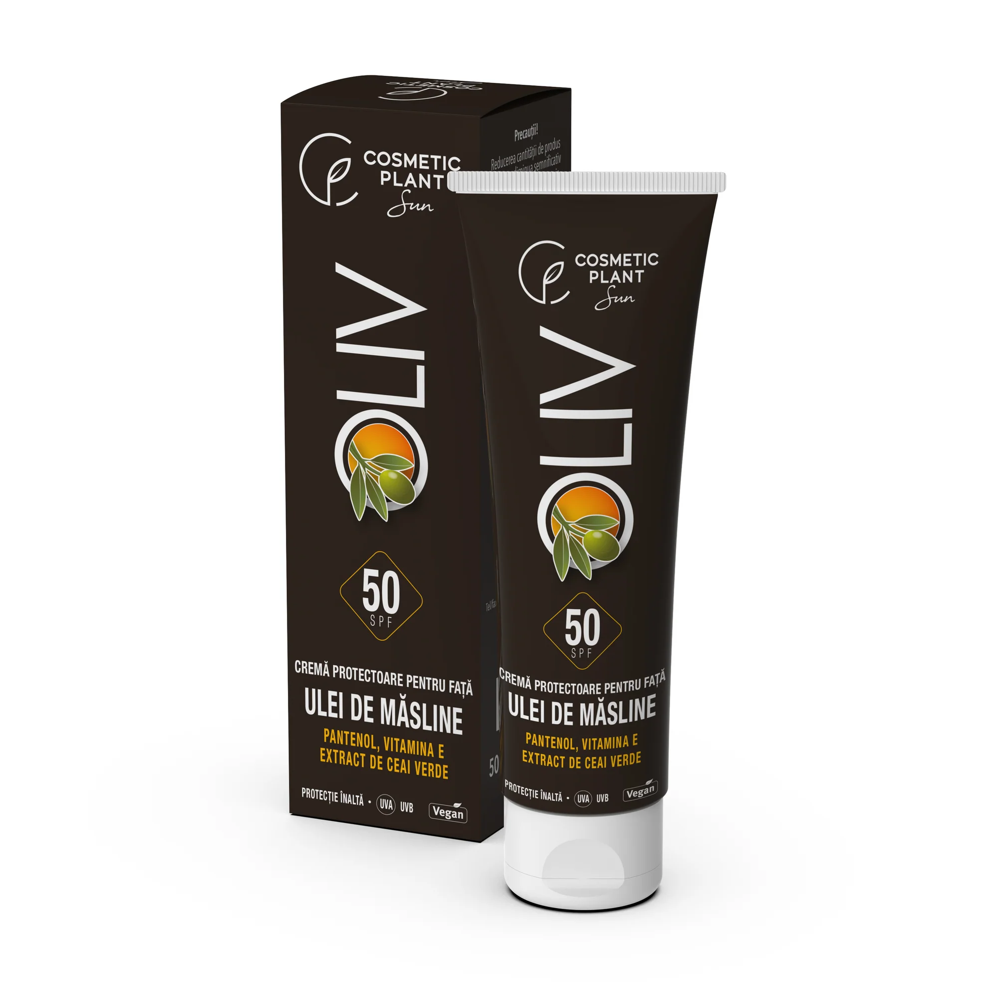Produse pentru Vară - Cremă protectoare pentru față cu SPF50