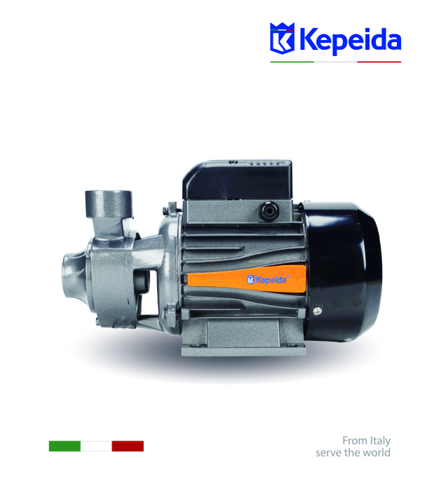 Pompă apă de suprafață KEPEIDA QB-60, 370 W, 2900 RPM, debit 35 L/min,  înălțime de pompare 35 m, bobinaj 100% cupru, tehnologie și design italian [4]