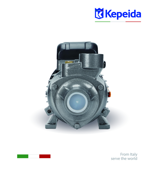 Pompă apă de suprafață KEPEIDA QB-80, 750 W, 2850 RPM, debit 50 L/min,  înălțime de pompare 60 m, bobinaj 100% cupru, tehnologie și design italian [3]