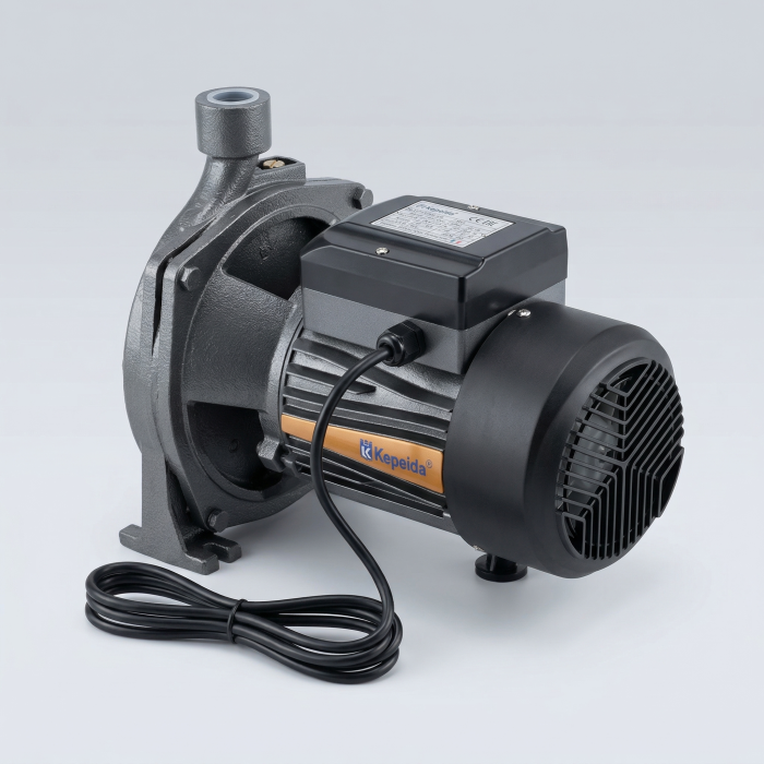 Pompa de apa de suprafata KEPEIDA CPM-200, 1.5 kW, debit max 150 Litri/minut, inaltime maxima 42 metri, bobinaj 100% cupru, tehnologie si design italian [3]
