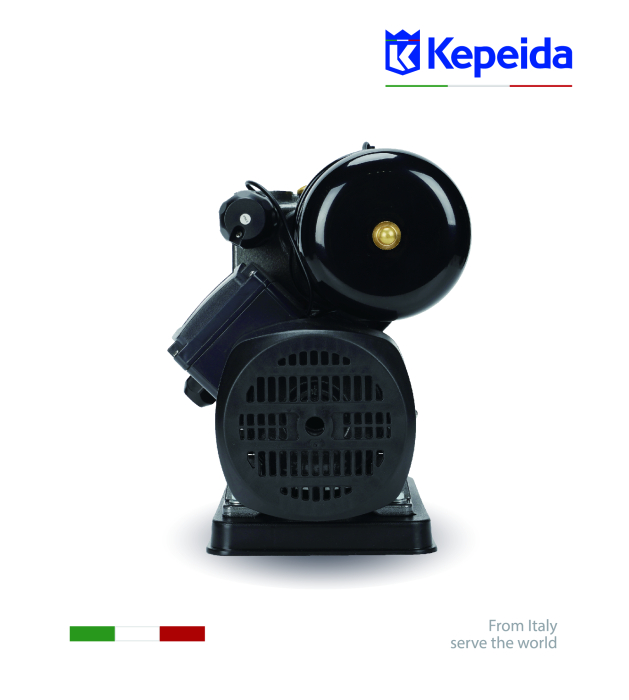Pompă de apă de suprafață KEPEIDA PM80-800Z, 800 W, debit max 60 Litri/minut, înălțime maximă 45 metri, bobinaj 100% cupru, tehnologie și design italian [4]