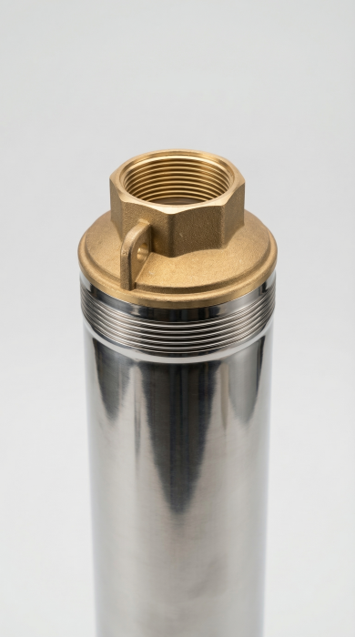 Pompa submersibila pentru put adanc KEPEIDA 4SPM418-1.5, 1.5 kW, otel inoxidabil, debit maxim 7 mc/ora, inalțime maxima de refulare 131 metri, bobinaj 100% cupru, tehnologie si design italian [2]