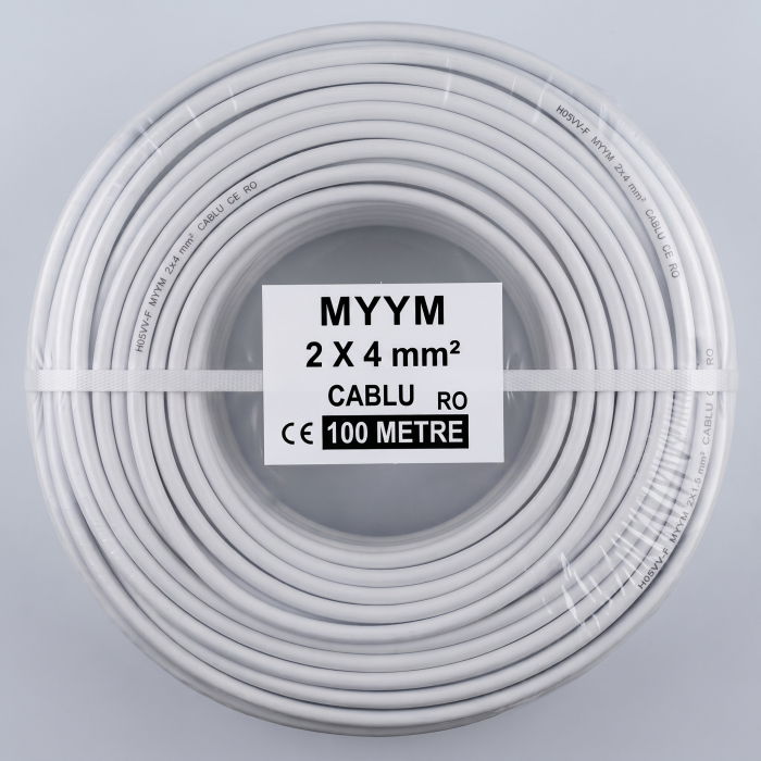 Rola Cablu flexibil Curent 100m 2x4 MYYM 300/500V [2]