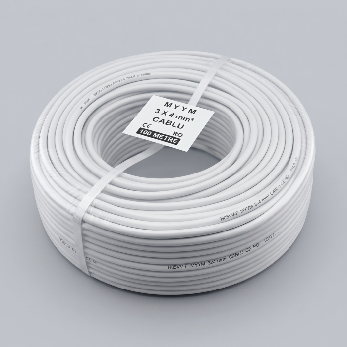 Rola Cablu flexibil Curent 100m 3x4 MYYM 300/500V [2]