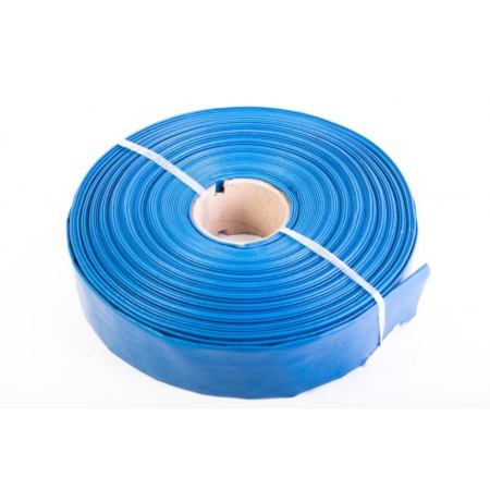 POMPE APA - Furtun apa refulare flat PVC 2" 50 m albastru MX390