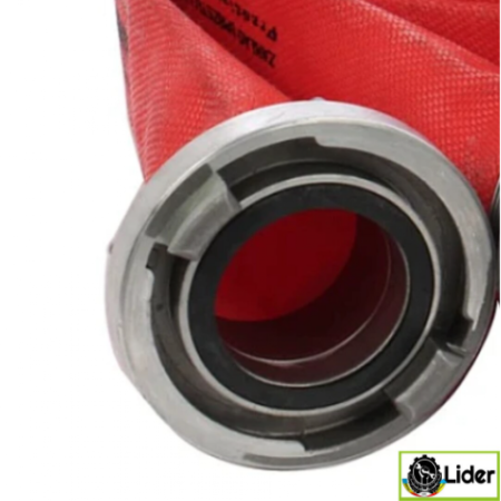 Furtun pompier 2" 20M 8 BARI, ROSU, CU CUPLE, PREMIUM, LIDER MX956 [2]