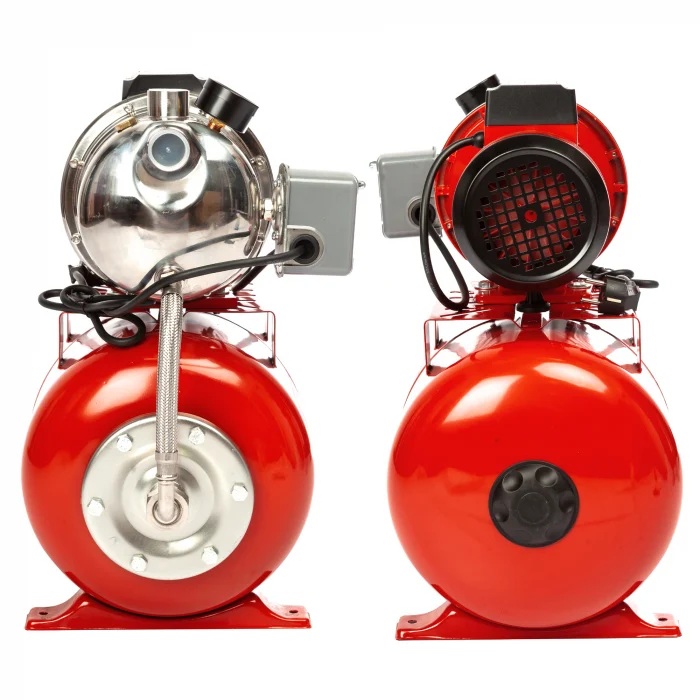 Hidrofor de Mare Putere Heber® HBR-1805 AUTOJS80, 1000W, Vas 24L, 50 l/min, Pompă Inox [2]