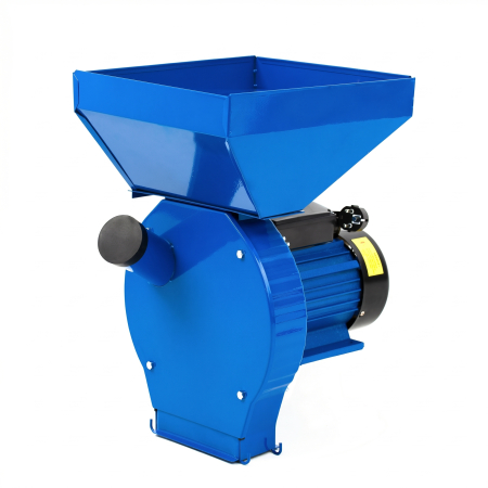 MORI CEREALE - Moara electrica Weissner, 3.9 kw 3000 rpm motor 100% cupru, 300 kg/ora, cuva mare, 20 de ciocanele pentru cereale si stiuleti