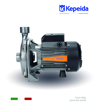 Pompă de apă de suprafață KEPEIDA CPM-158K, 750 W, debit max 110 Litri/minut, înălțime maximă 30 metri, bobinaj 100% cupru, tehnologie și design italian [2]