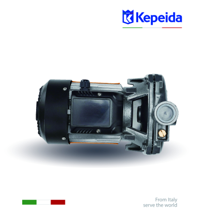 Pompă de apă de suprafață KEPEIDA CPM-158K, 750 W, debit max 110 Litri/minut, înălțime maximă 30 metri, bobinaj 100% cupru, tehnologie și design italian [4]