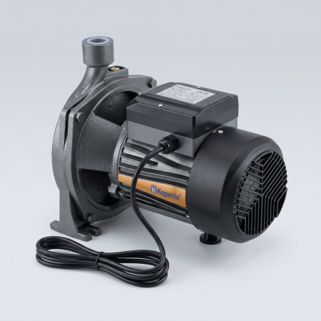 Pompa de apa de suprafata KEPEIDA CPM-200, 1.5 kW, debit max 150 Litri/minut, inaltime maxima 42 metri, bobinaj 100% cupru, tehnologie si design italian [2]