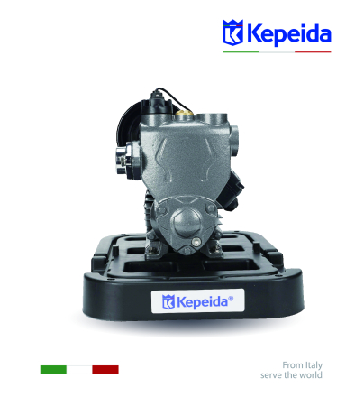 Pompă de apă de suprafață KEPEIDA PM70-600ZKR, 600 W, debit max 50 Litri/minut, înălțime maximă 40 metri, bobinaj 100% cupru, tehnologie și design italian [1]