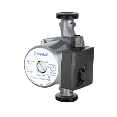 POMPE - Pompă de recirculare apă KEPEIDA KPS32-8-180, 260/190/135 W, 2850 RPM, debit 5.4/3.6/2.0 mc/oră, Presiune maximă 10 bar, bobinaj 100% cupru, tehnologie și design italian