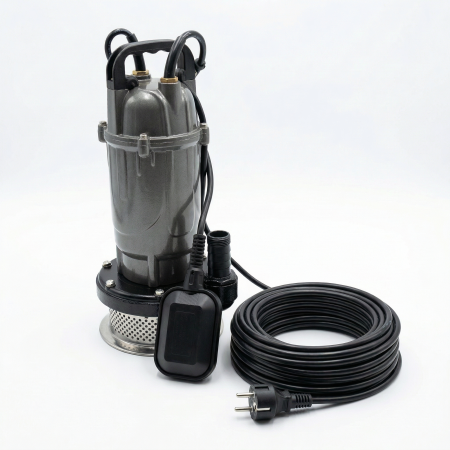 Pompa submersibila apa curata KEPEIDA QDX1.5-16-0.37K-F, 0.37 kW, debit max 6.5 mc/h, inaltime maxima refulare 18 metri, bobinaj 100% cupru, tehnologie si design italian [1]