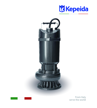 Pompă submersibilă apă curată KEPEIDA QDX50-7-1.5DF, 1.5 Kw, debit 66000 Litri/oră, Înălțime maximă de refulare 11 metri, bobinaj 100% cupru, tehnologie și design italian [3]