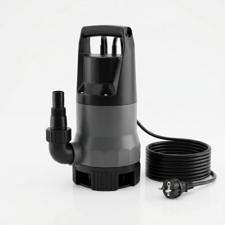 POMPE APA - Pompa submersibila apa murdara KEPEIDA QDXW370F, 0.37 kW, debit max 100 L/min, inaltime maxima refulare 5 metri, bobinaj 100% cupru, tehnologie si design italian