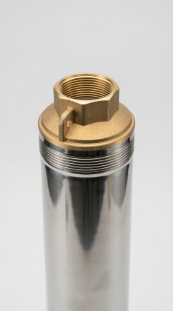 Pompa submersibila pentru put adanc KEPEIDA 4SPM414-1.1, 1.1 kW, otel inoxidabil, debit maxim 5.4 mc/ora, inalțime maxima de refulare 102 metri, bobinaj 100% cupru, tehnologie si design italian [1]