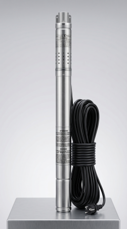 POMPE APA - Pompa submersibila pentru put KEPEIDA 2QGD0.5-30-0.25, 250 W, otel inoxidabil, debit maxim 0.9 mc/ora, inalțime maxima de refulare 72 metri, bobinaj 100% cupru, tehnologie si design italian