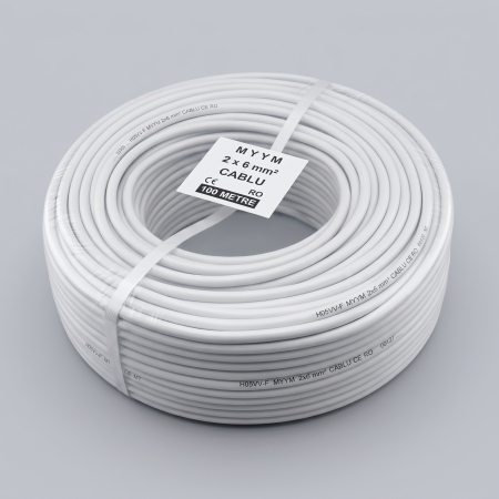 Rola Cablu flexibil Curent 100m 2x6 MYYM 300/500V [1]