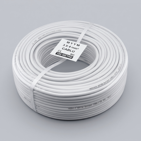 Rola Cablu flexibil Curent 100m 3x4 MYYM 300/500V [1]