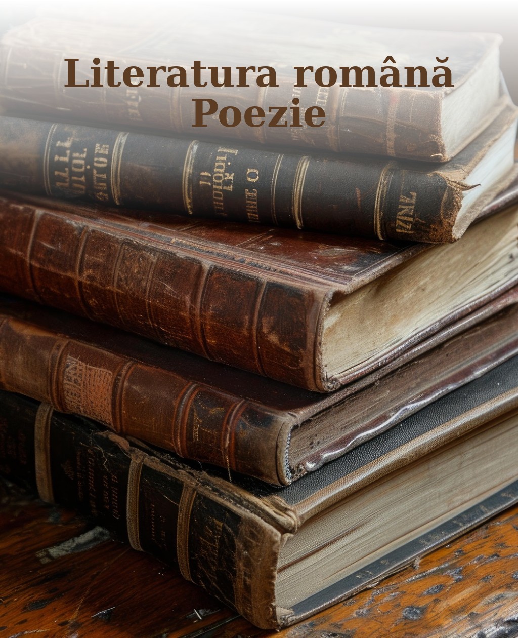 Literatură română. Poezie.
