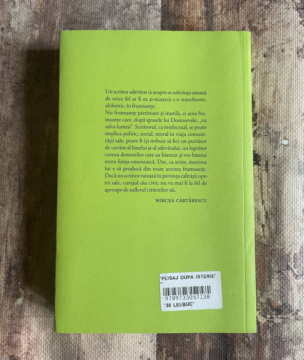 Mircea Cărtărescu - Peisaj după isterie [2]