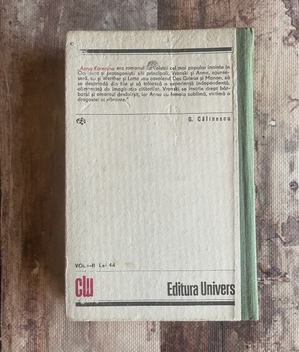 Lev Tolstoi - Anna Karenina. Vol I. [2]