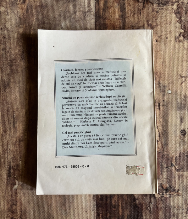 Hans Diehl, Aileen Ludington - Tablete de stil de viață [2]