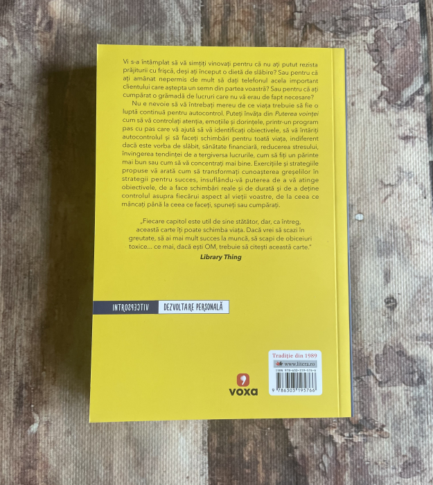 Kelly McGonigal - Puterea voinței. Cum să stăpânești noua știință a autocontrolului. [2]