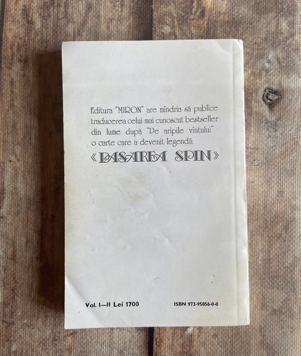 Colleen McCullough - Pasărea spin. Vol II. [2]